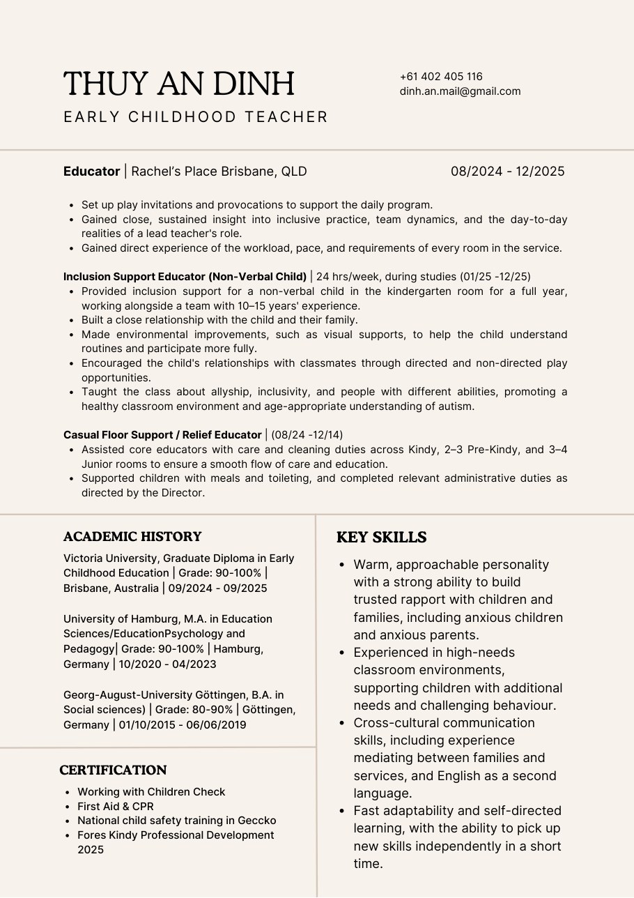 CV page 2
